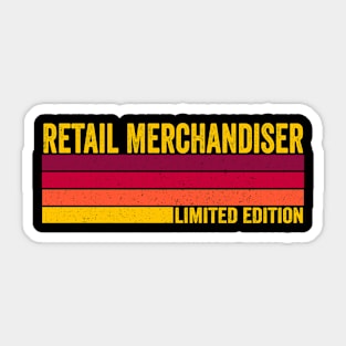 Retail Merchandiser Sticker